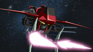 Beam blades emitted from "Ahura Mazda" Short-range Plasma Cannons (Spiral of Encounters, HD Remaster)