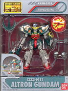 Mobile Suit in Action (MSiA / MIA) "XXXG-01S2 Altron Gundam" (Japanese release; 2004): package front view