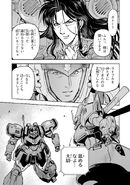 Confronting Cima's Gelgoog Marine in Mobile Suit Gundam 0083 Rebellion