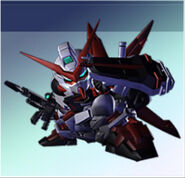 SD MBF-M1 M1 Astray as it appear in SD Gundam G Generation Wars