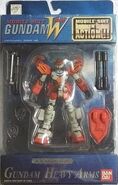 Mobile Suit in Action (MSiA / MIA) "XXXG-01H Gundam Heavyarms / Custom" (Hong Kong release; 2001): package front view