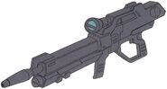 57 mm high-energy beam rifle