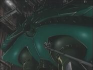 Under preparation inside Solomon (from "Zeonic Front: Indignation of Zeon")