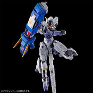 HGTWFM 1/144 Gundam Lfrith Jiu (P-Bandai exclusive; 2023): Action pose