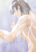 Kira taking a shower (The Respective Solitudes, Original)