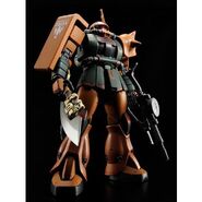 1/100 MG 1/100 MS-06FS Zaku II (Garma Zabi Custom) model kit: profile