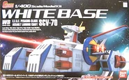 Gundam Collection 1/400 SCV-70 White Base (2003): box art