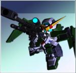 SD GN-002 Gundam Dynames as it appears in SD Gundam G Generation Wars