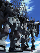 With Buster and Justice Gundams (Phase Shift Armor deactivated) (Into the Dawn Skies, HD Remaster)