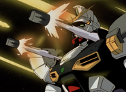 Gundam Sandrock Custom Homing Missiles Firing 01 (Wing Ep44)