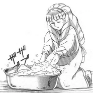 Turn A Gundam Manga Tokita washing scene2