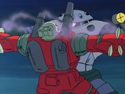 MSG2 Guncannon vs Z'Gok