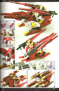 Gundam 00V Gundam Weapons - HG 1/144 - CB -0000G/C/T - Reborns Gundam Origin - Reborns Tank