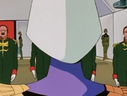 Kycilia yells at her men.