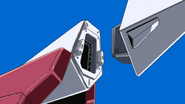 Justice Gundam Beam Boomerang Seperated 01 (SEED HD Ep40)