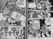 Zaku II Kai (far right) as seen on Gundam 0080 manga