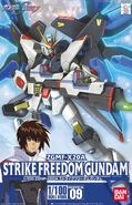 1/100 ZGMF-X20A Strike Freedom Gundam - Boxart