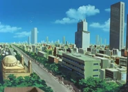 Dakar during the Neo Zeon occupation (U.C. 0088, ZZ)