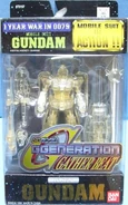 MSiA / MIA "RX-78-2 Gundam" (Clear Version) (Hong Kong-only Bandai Wonderswan SD Gundam G Generation: Gather Beat video game exclusive; 2000): package front view