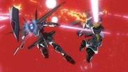 MSGSF-Force-Impulse-Spec-II-slices-off-GYAN-Strom's-arm.png (2.46 MB) Crippling Agnes's GYAN Strom with MA-M941 "Vajra" Beam Saber