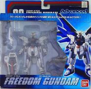 Advanced Mobile Suit in Action (AMSiA / AMIA) "ZGMF-X10A Freedom Gundam" (2003): package front view