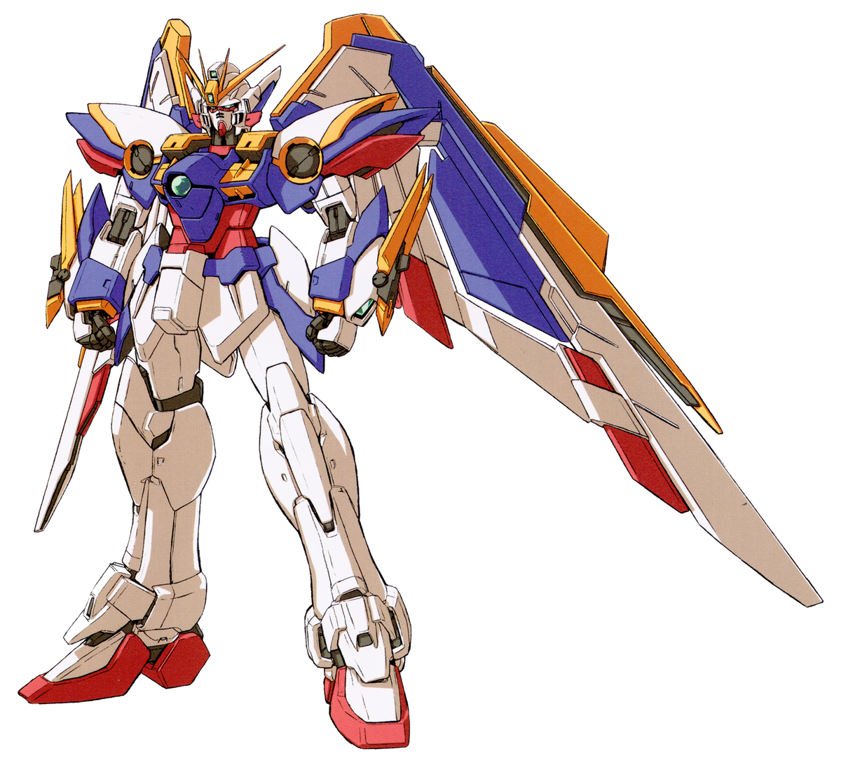 コミック・アニメ BANDAI XXXG-01W WING GUNDAM [EW] XXXG-01W Wing Gundam EW Ver. (MG) (1/100 scale Gundam Model