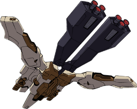 Rear (Flight Mode w/ Large Booster)