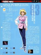 Nina Purpleton: character information (part II) (Gundam Perfect File)