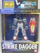 Mobile Suit in Action (MSiA / MIA) "GAT-01 Strike Dagger" (2005): package front view.