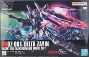 HGUC 1/144 DZ-001 Delta Zayin (P-Bandai exclusive; February 2025): box art