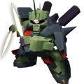 AR-Rank Zaku III Custom in SD Gundam Capsule Fighter Online
