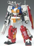 GFF #0037 "PF-78-1 Perfect Gundam (Frame Model)/ RX-78-2 Gundam (Ver. Ka)" figure set (2007): product sample.