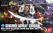 HGBF 1/144 侍ノ弐 Sengoku Astray Gundam (2013): box art