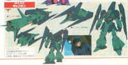 Various linearts (Mobile Suit Zeta Gundam)
