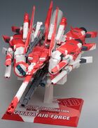 GFFMC #1005 "Zeta Plus A1 / C1 [Bst] (Red color)" figure set (2003): sample product as Zeta Plus C1 "Hummingbird" figure (Waverider mode)