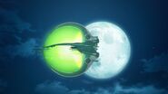 Flying at night (Rising on Earth and Reconguista in G the Movie V)