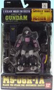 Mobile Suit in Action (MSiA / MIA) MS-06R-1A Zaku II High Mobility Type (Black Tri-Stars Custom) (2000): package front view