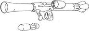 H&L-SB25K/280mmA-P Zaku Bazooka