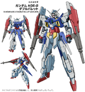 AGE-2DB Gundam AGE-2 Double Bullet