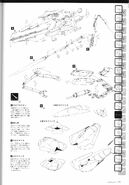 Weapon linearts and details (1) from 'Mobile Suit Gundam 00 Mechanics Final' Book