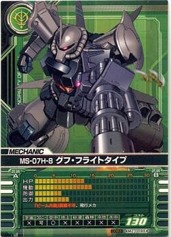 ROBOT SPIRITS < SIDE MS > MS-07H -8 Guff Flight Type ver