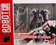 Robot Damashii "XM-X1 Crossbone Gundam X-1 Full Cloth" (2014): package front view