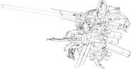 Deep Striker (Gundam Sentinel MSV): line art