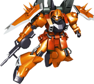 Heine's Blaze ZAKU Phantom (Mobile Suit Gundam SEED Battle Destiny)