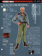 South Burning: character information (from Gundam Perfect File)