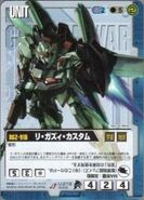 Re-GZ Custom as featured in Gundam War card game