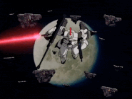 Battling XXXG-01W Wing Gundam in OP1