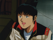 Kou's reaction to the GP01 and GP02A (Gundamjack)
