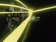 Blocking a beam shot