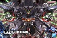 HGCE 1/144 GFAS-X1 Destroy Gundam (2024) Box Art